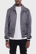 Load image into Gallery viewer, LUXURY Satin Bomber Jacket