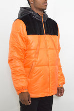 Load image into Gallery viewer, MENS PADDED BUFFLE PUFFER JACKET
