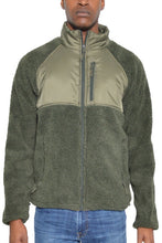 Load image into Gallery viewer, FULL ZIP SHERPA FLEECE JACKET
