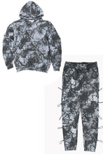 Load image into Gallery viewer, TYE DYE SLEEVE TOGGLE HOODIE AND SWEAT SET
