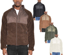 Load image into Gallery viewer, FULL ZIP SHERPA FLEECE JACKET
