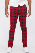 Load image into Gallery viewer, Weiv Mens Plaid Trouser Pants
