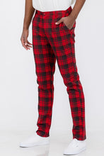 Load image into Gallery viewer, Weiv Mens Plaid Trouser Pants
