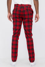 Load image into Gallery viewer, Weiv Mens Plaid Trouser Pants
