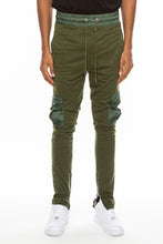 Load image into Gallery viewer, Heathered Cotton Blend Joggers
