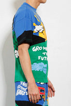 Load image into Gallery viewer, THINK GREEN CUT&amp;SEW  GRAPHIC  TEE
