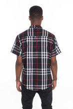 Load image into Gallery viewer, Weiv Men&#39;s Casual Short Sleeve Checker Shirts
