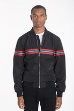 Load image into Gallery viewer, Luxury WOVEN TAPED BOMBER JACKET
