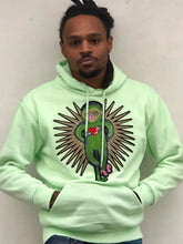 Load image into Gallery viewer, Monkey Biz- Fleece Hoodie, Lime
